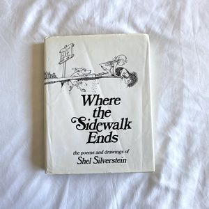 1996 Copy of Where the Sidewalk Ends by Shel Silverstein